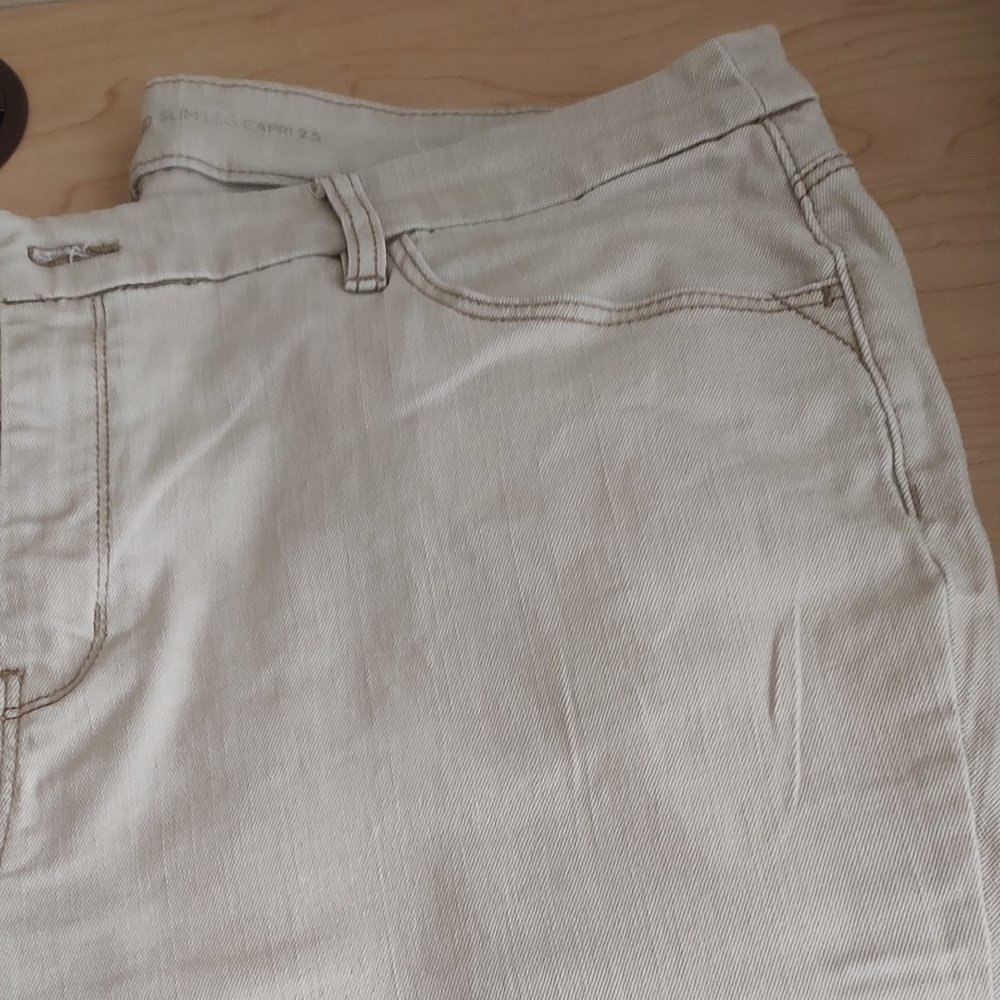 Capri's Size 16 Bone & White Like New condition